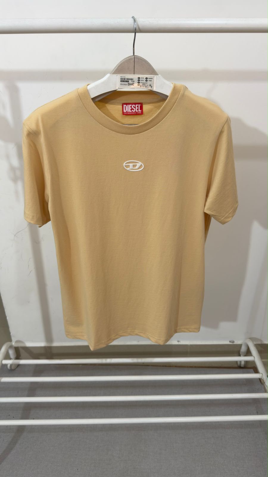 DIE.SEL Light Cotton T-Shirt With Oval D Logo